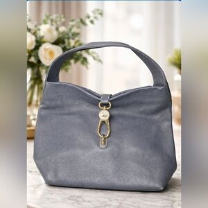 Dooney & Bourke Elegant Gray Leather Women's Bag